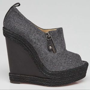 Christian Louboutin Deroba Espadrille Wedges